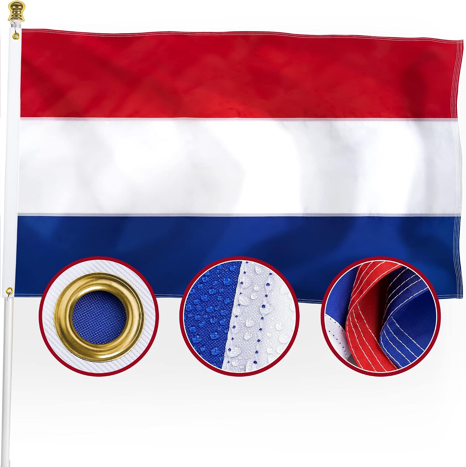 信宜荷兰国旗 3x5ft